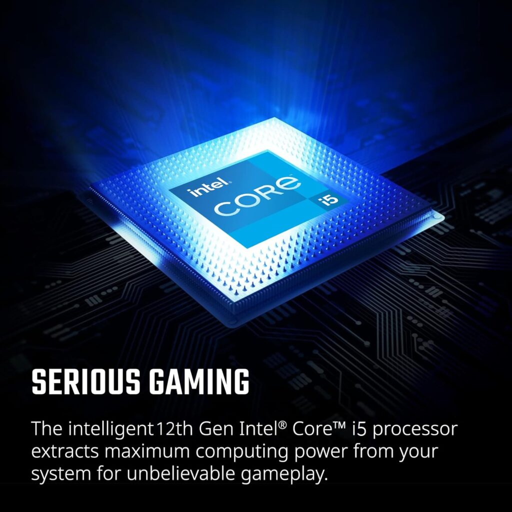 Acer Nitro 5 AN515-58-525P Gaming Laptop |Core i5-12500H | NVIDIA GeForce RTX 3050 Laptop GPU | 15.6 FHD 144Hz IPS Display | 8GB DDR4 | 512GB PCIe Gen 4 SSD | Killer Wi-Fi 6 | Backlit Keyboard, Black