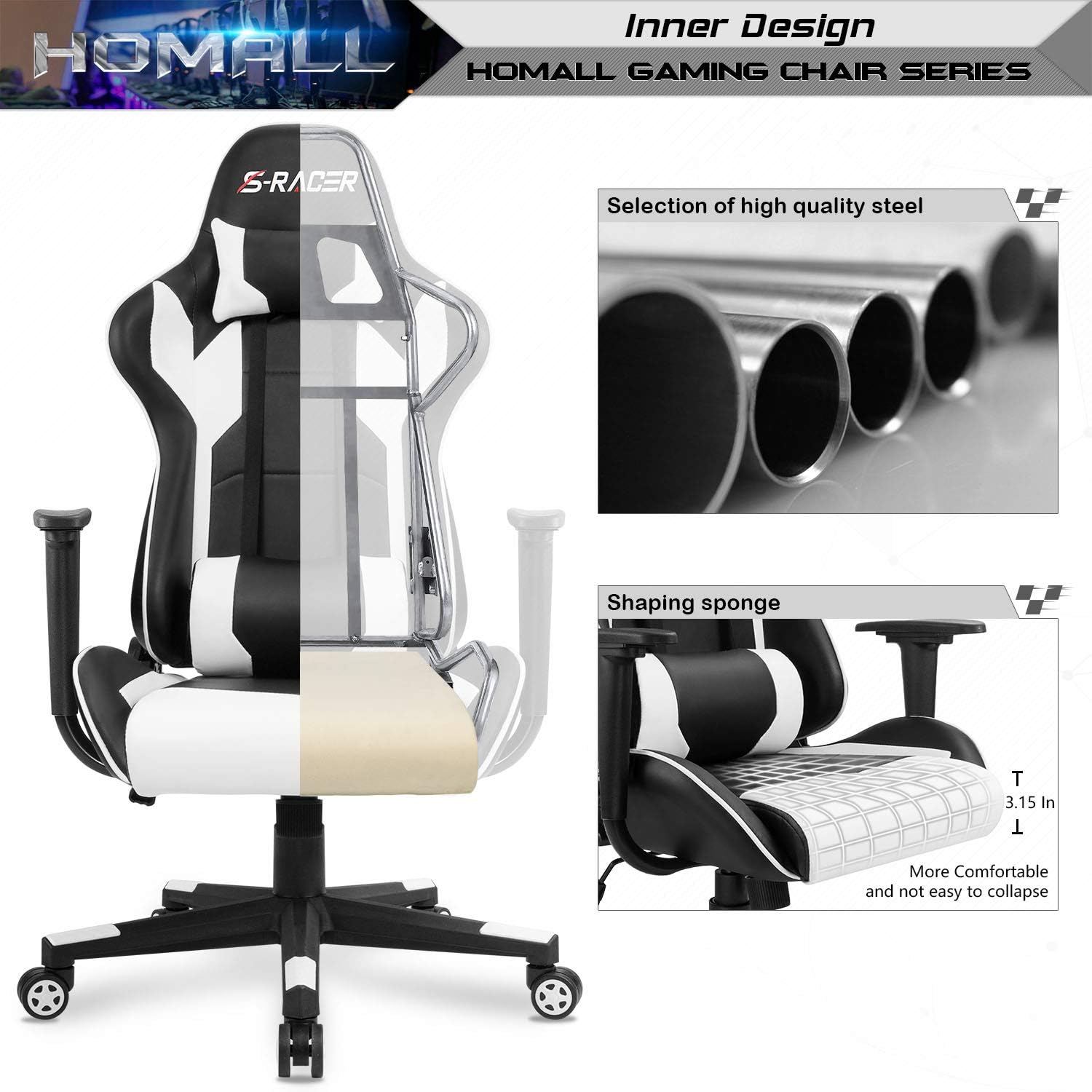 Popular 1 Homall Gaming Chair Review - The Gaming Mecca