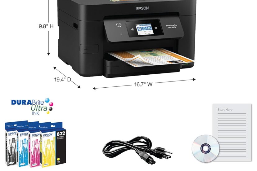 epson wf 3823 printer review