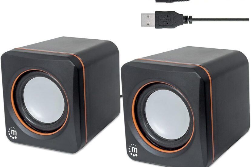 manhattan usb speaker system review