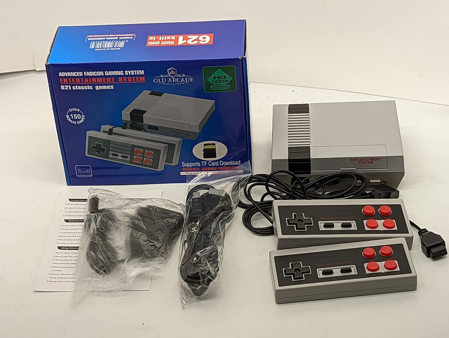 Review Old Arcade Retro Classic Game Console Uncovered