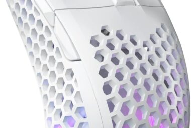solakaka white wireless gaming mouse review