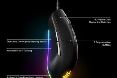 steelseries rival 3 gaming mouse review