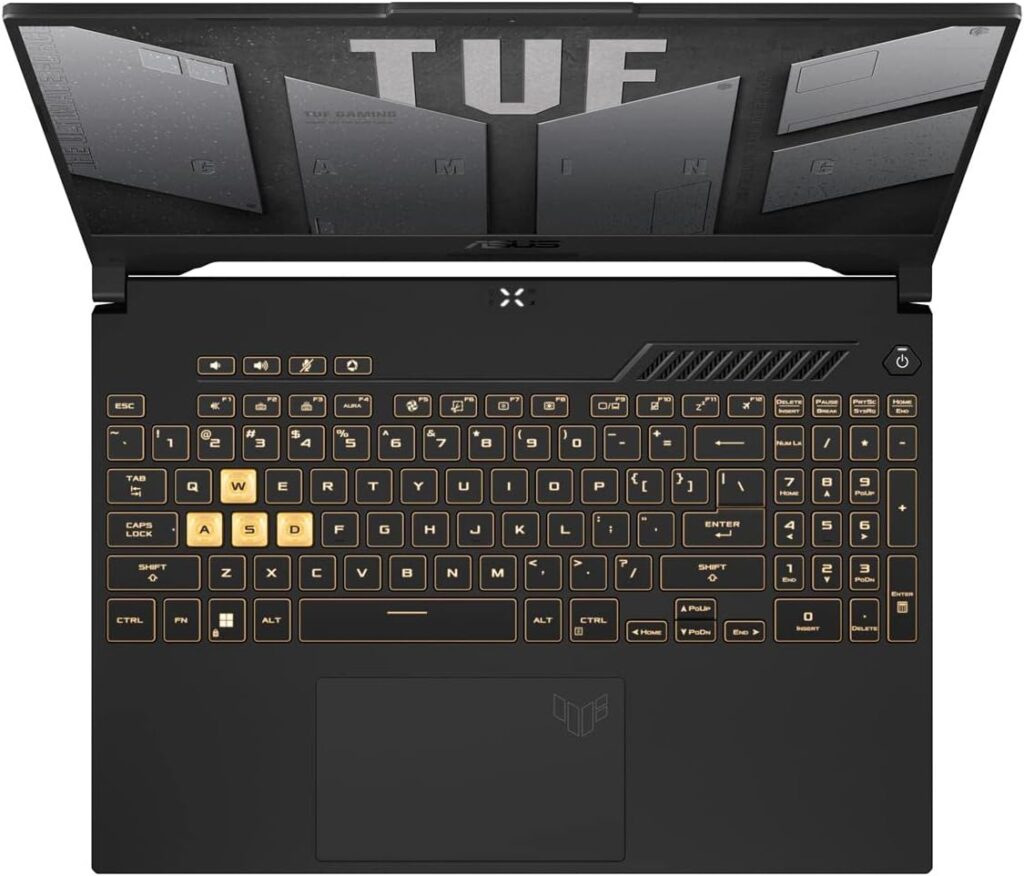 ASUS TUF Dash 15 (2022) Gaming Laptop, 15.6 144Hz FHD Display, Intel Core i7-12650H, GeForce RTX 3060, 16GB DDR5, 512GB SSD, Thunderbolt 4, Windows 11 Home, Off Black, FX517ZM-AS73