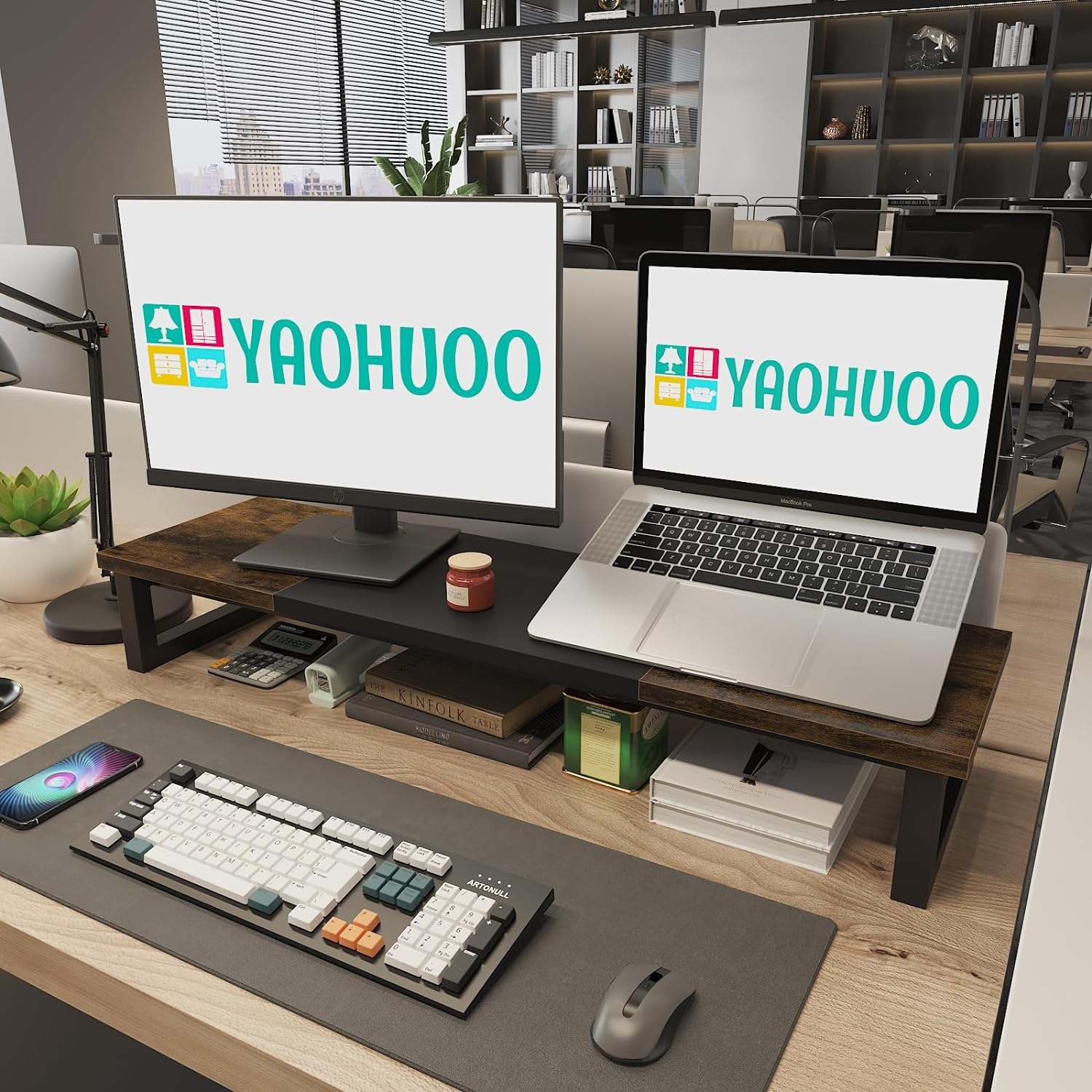 YAOHUOO Monitor Stand Riser Review - The Gaming Mecca