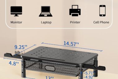 zimilar 2 pack monitor stand riser review