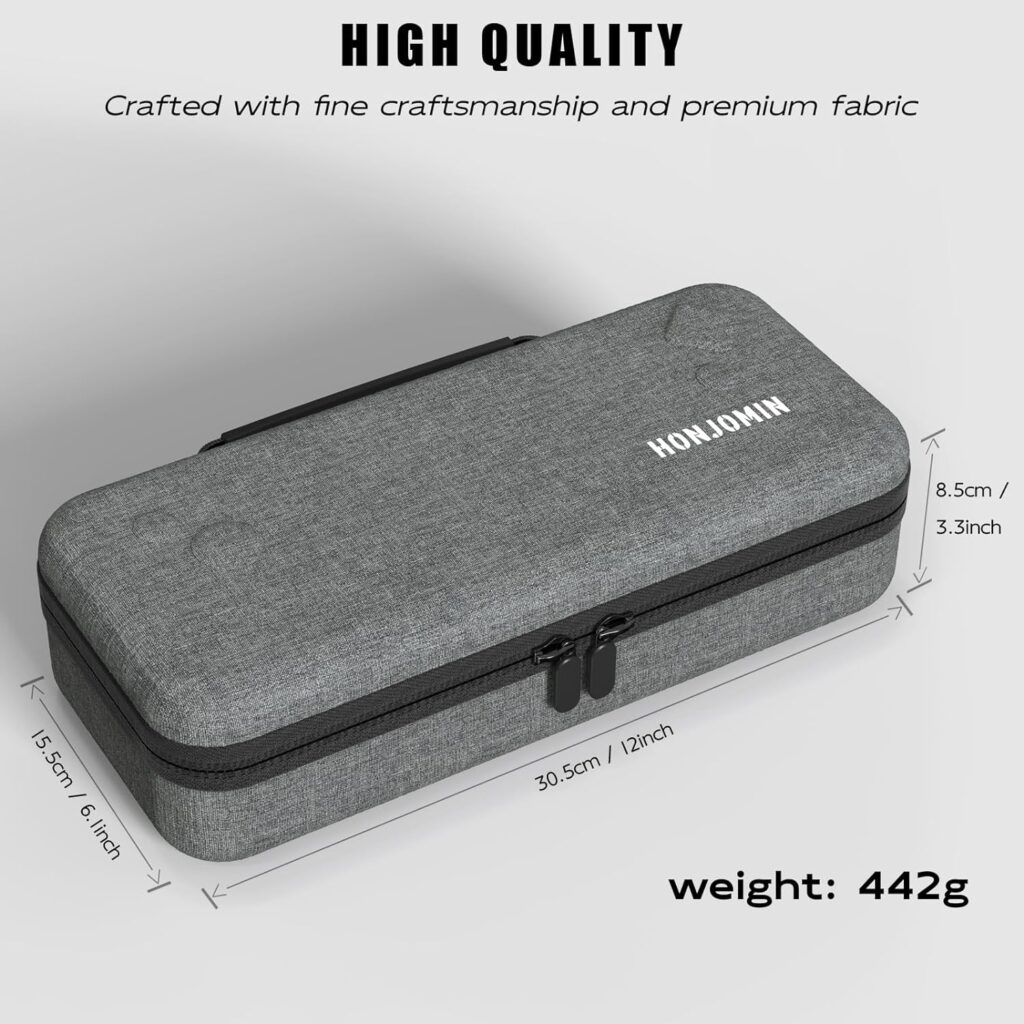 HONJOMIN Hard Carrying Case for ASUS ROG Ally, Waterproof Storage Bag for ASUS ROG Ally Gaming Consoles Handheld and Accessories, for Travel and Storage