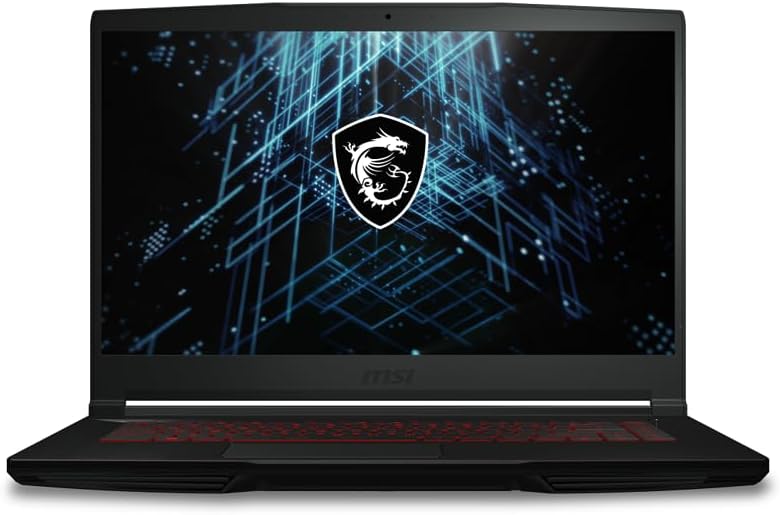 MSI GF65 Thin 10UE Gaming Laptop: 15.6 144hz IPS-Level Screen, Intel 10th Gen i5-10500H, NVIDIA GeForce RTX3060, 512GB SSD, 8GB Memory, Black