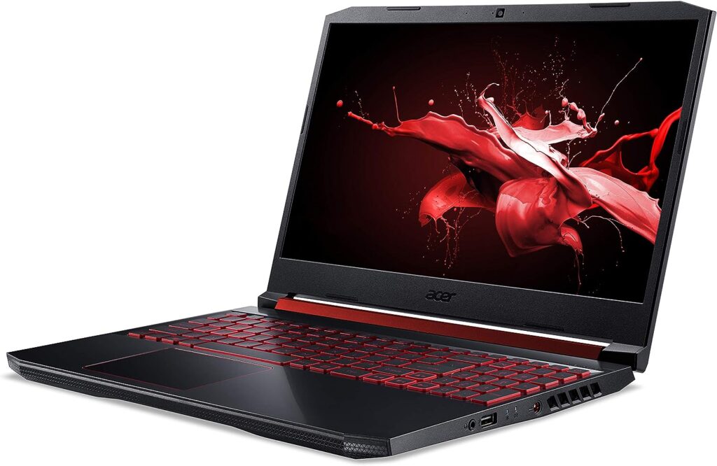 Acer Nitro 5 Gaming Laptop, 9th Gen Intel Core i5-9300H, NVIDIA GeForce GTX 1650, 15.6 Full HD IPS Display, 8GB DDR4, 256GB NVMe SSD, Wi-Fi 6, Backlit Keyboard, Alexa Built-in, AN515-54-5812