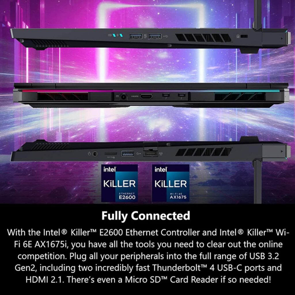 Acer Predator Helios 300 PH315-54-760S Gaming Laptop | Intel i7-11800H | NVIDIA GeForce RTX 3060 GPU | 15.6 FHD 144Hz 3ms IPS Display | 16GB DDR4 | 512GB SSD | Killer WiFi 6 | RGB Keyboard