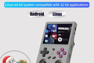 rg353v retro handheld game with dual os android 11 and linuxrg353v with 64g tf card pre installed 4452 games supports 5g 1