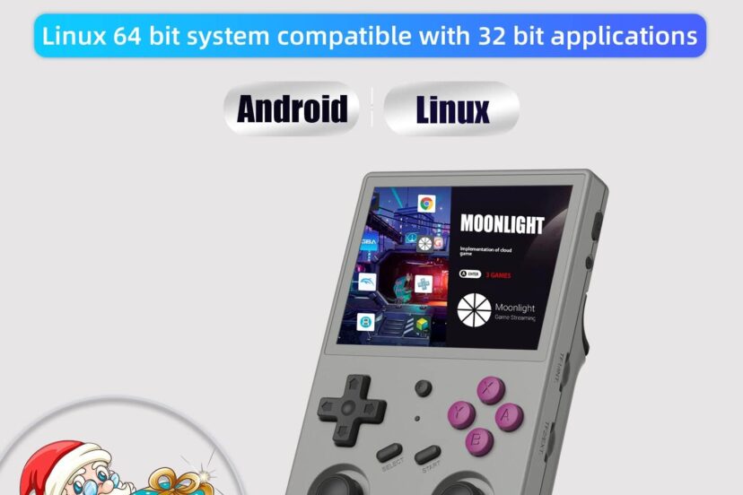 rg353v retro handheld game with dual os android 11 and linuxrg353v with 64g tf card pre installed 4452 games supports 5g 1