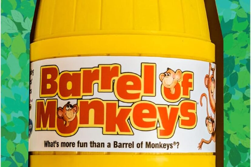 winning moves games classic barrel of monkeys