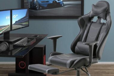 bestoffice ergonomic office pc gaming chair cheap desk chair executive pu leather computer chair lumbar support with foo 2