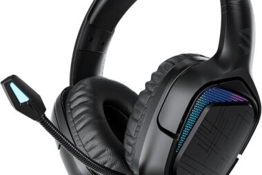 black shark x1 gaming headset with noise canceling mic 50mm drivers over ear design wired connectivity black color unise