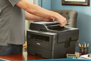 brother mfcl2750dw monochrome all in one wireless laser printer duplex copy scan includes 4 month refresh subscription t 2