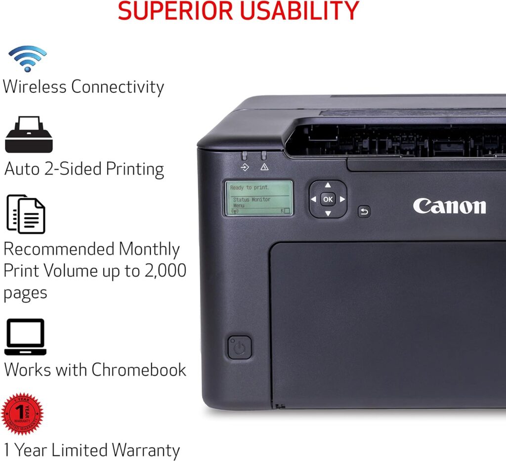 Canon imageCLASS LBP122dw Wireless Monochrome Laser Printer