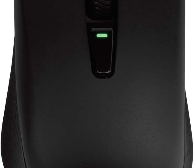 corsair harpoon wireless rgb gaming mouse 10000 dpi 6 programmable buttons lightweight bluetooth usb black