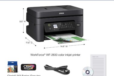 epson workforce wf 2930 wireless all in one printer with scan copy fax auto document feeder automatic 2 sided printing a 2
