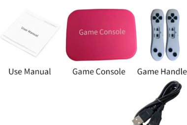 tv game console built in 883 games 2 players retro video game machine with 24g wireless handheld gamepad somatosensory c 2