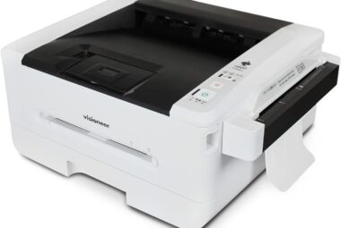 visioneer rabbit pc30dwn laser printercopy machine usb office printer and copier for pc and mac 30 ppm sheetfed 250 page