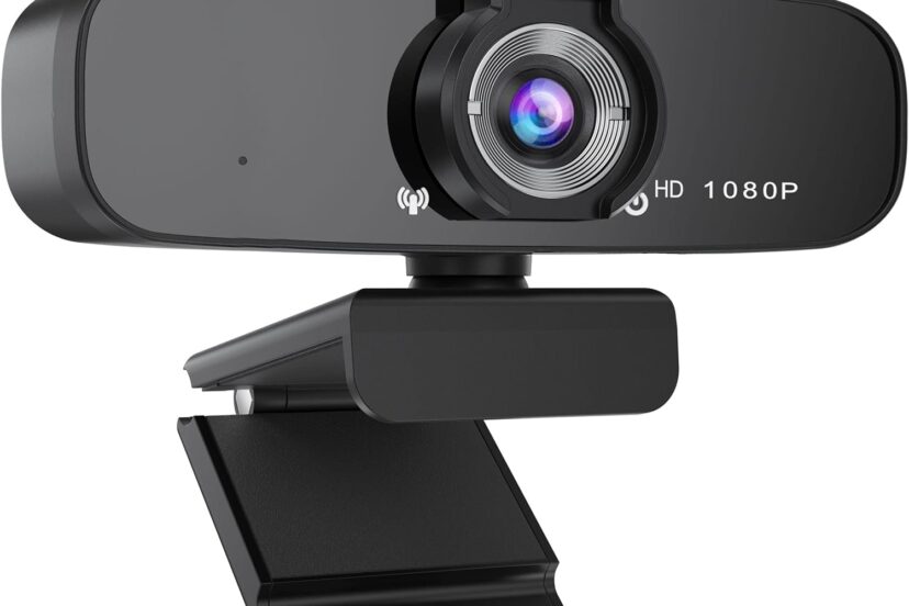 1080p hd webcam with microphone for desktop usb computer camera with web cam coverweb camera stand 110 degree wide angle