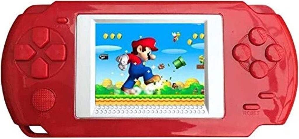 Handheld Game Console for Kid Children, 2021 New Built in 268 Classic Retro Video Games 2 Inch Screen Portable Game Console Arcade Video Gaming Player System Best Birthday Gift for Kid (Red)