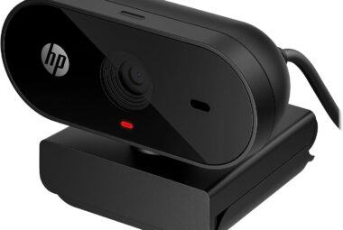 hp 320 fhd webcam usb a computer camera with mic privacy cover for desktop laptop chromebook 1080p resolution wwide fov 1 2