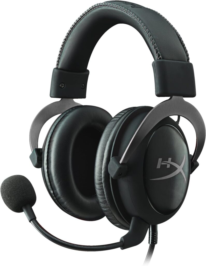 HyperX Cloud II Gaming Headset - 7.1 Surround Sound - Memory Foam Ear Pads - Durable Aluminum Frame - Works with PC, PS4, Xbox - Gun Metal