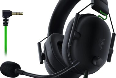 razer blackshark v2 x gaming headset 71 surround sound 50mm drivers memory foam cushion for pc ps4 ps5 switch 35mm audio