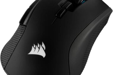 corsair ironclaw rgb fps and moba gaming mouse 18000 dpi optical sensor backlit rgb led black