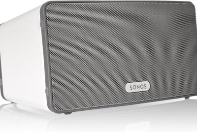 sonos play3 mid sized wireless smart home speaker for streaming music amazon certified and works with alexa black 2