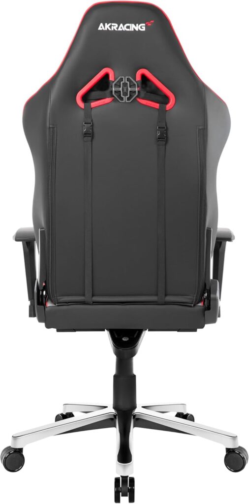 AKRacing Masters Series Max Gaming Chair with Wide Flat Seat, 400 Lbs Weight Limit, Rocker and Seat Height Adjustment Mechanisms - Indigo